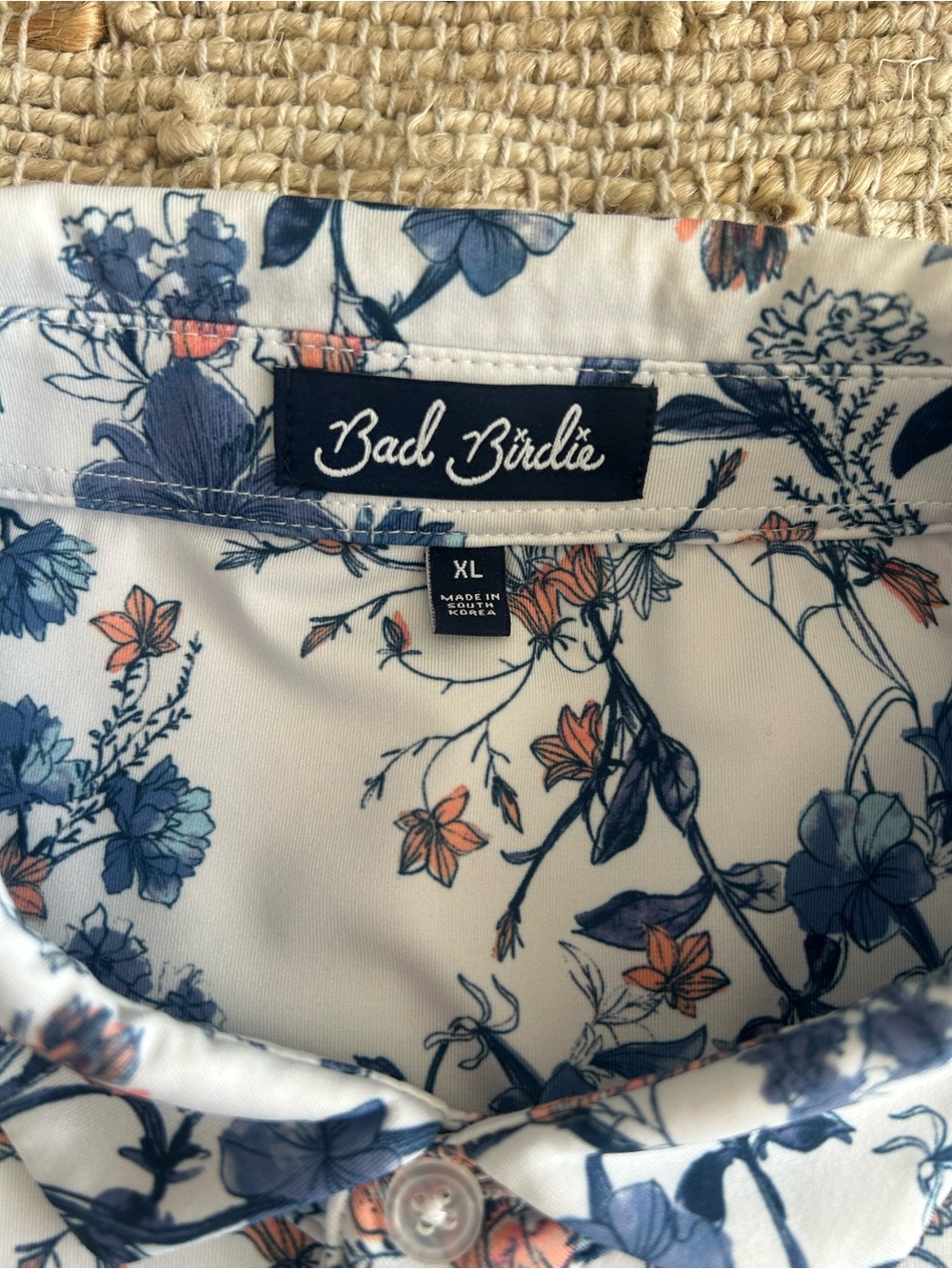 Bad Birdie Core Performance Polo Floral - Picture 13 of 13